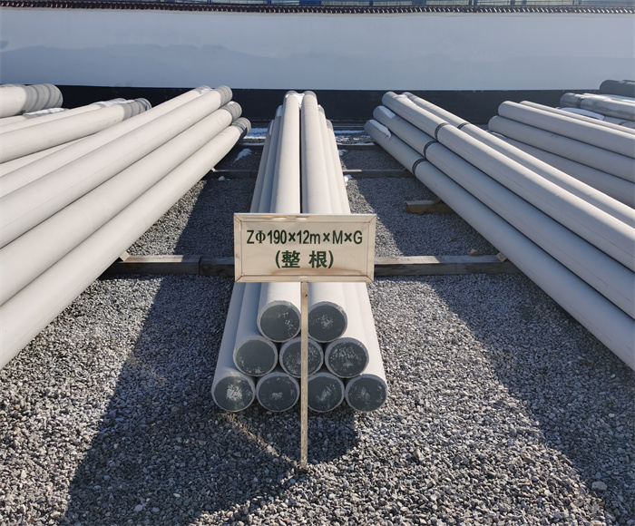 长葛190×12米钢筋混凝土水泥电线杆